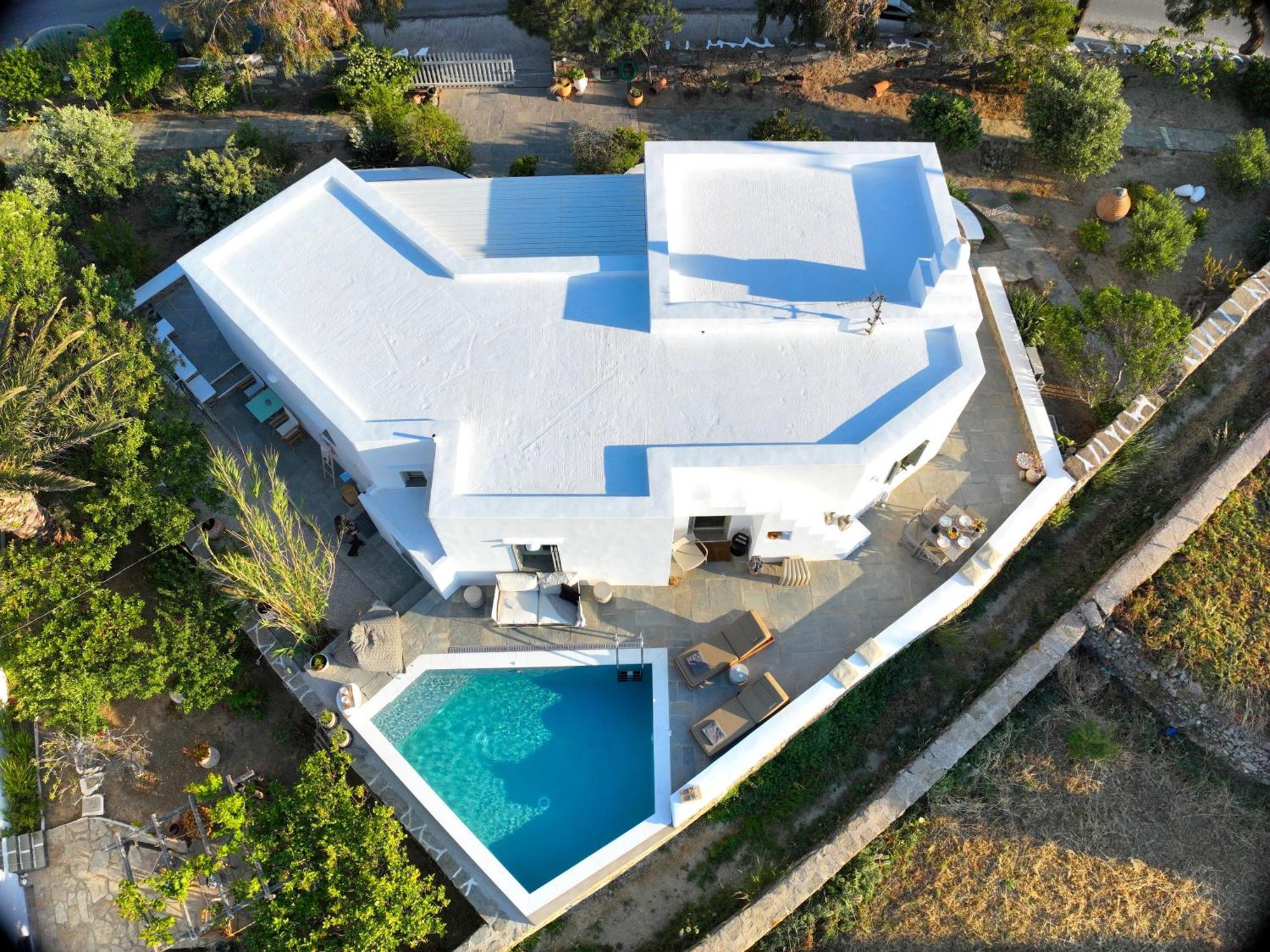Villa Arades Sifnos With Private Pool 阿波罗尼亚 外观 照片
