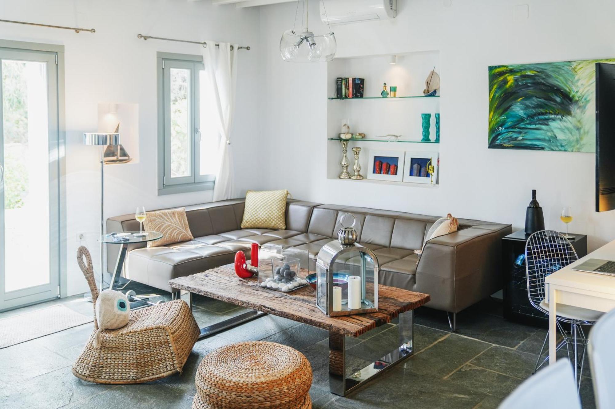 Villa Arades Sifnos With Private Pool 阿波罗尼亚 外观 照片
