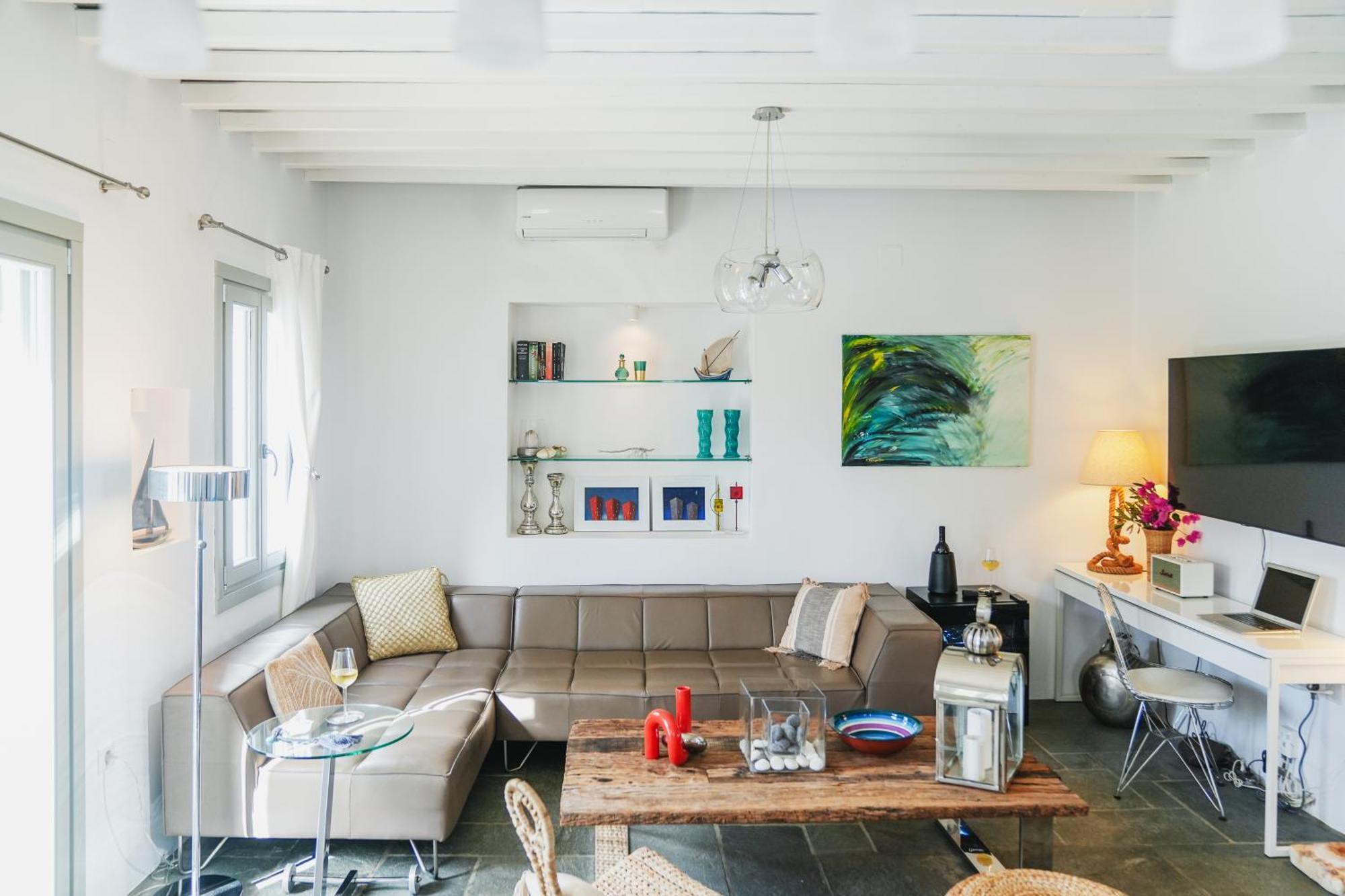 Villa Arades Sifnos With Private Pool 阿波罗尼亚 外观 照片