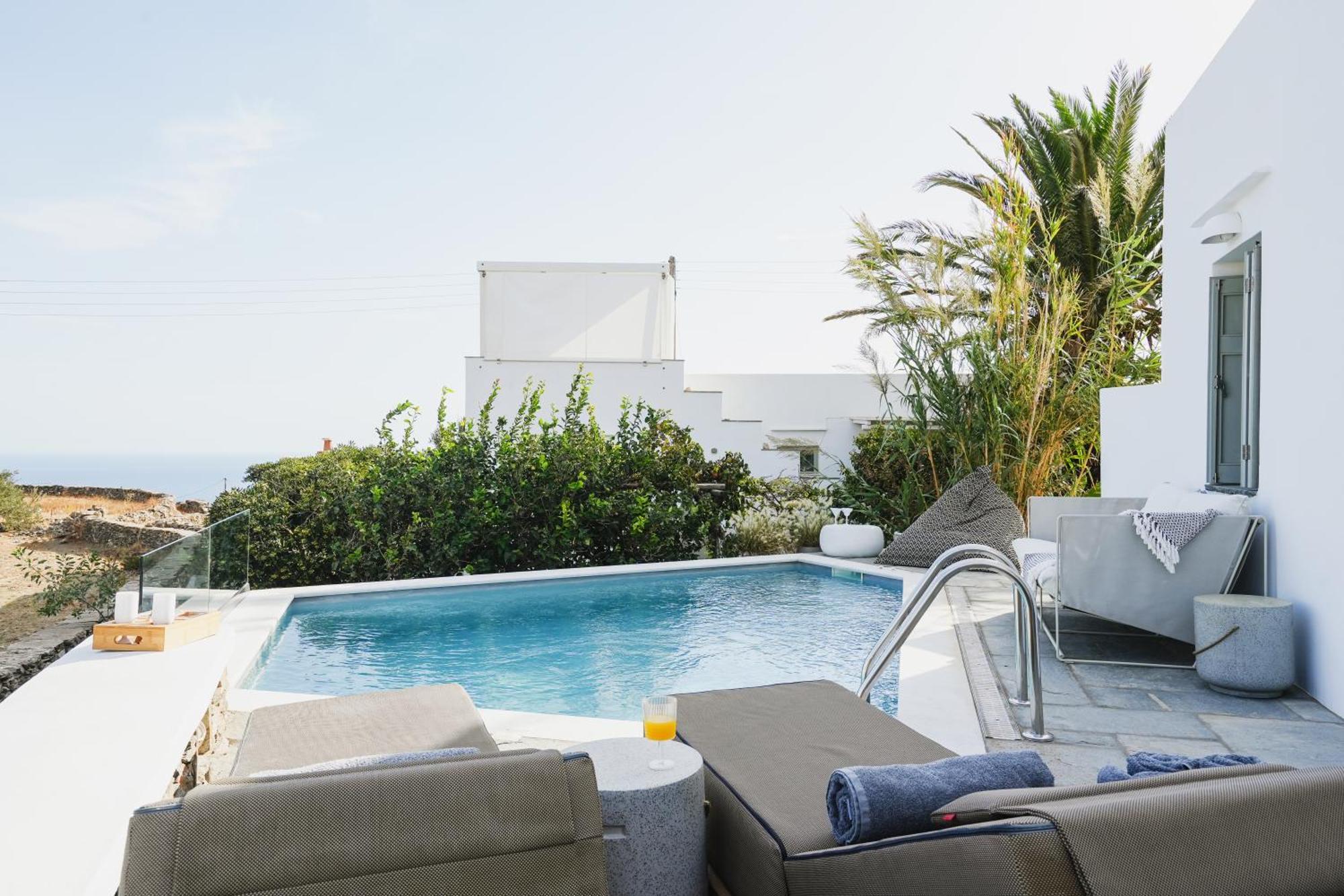 Villa Arades Sifnos With Private Pool 阿波罗尼亚 外观 照片