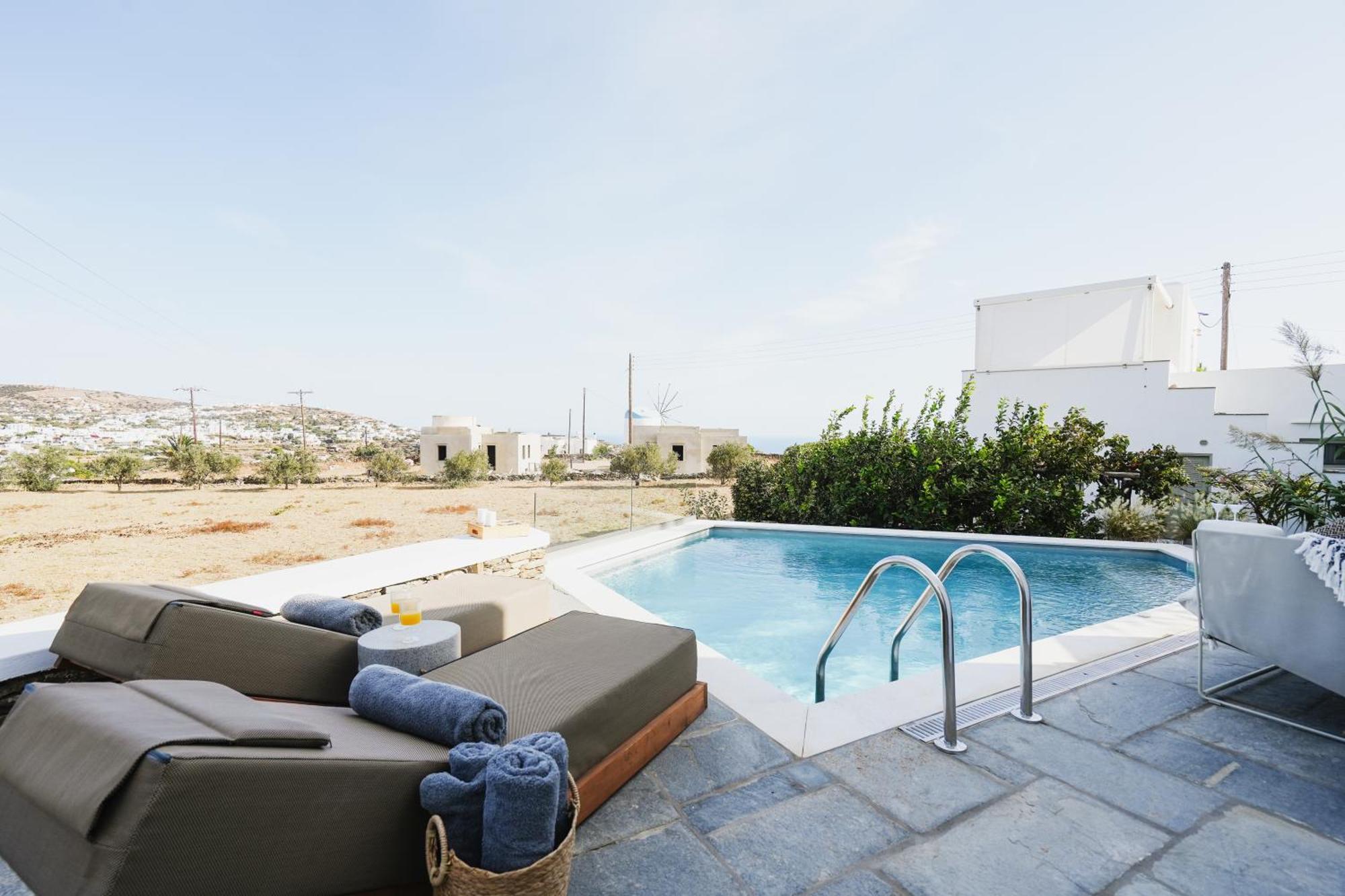 Villa Arades Sifnos With Private Pool 阿波罗尼亚 外观 照片