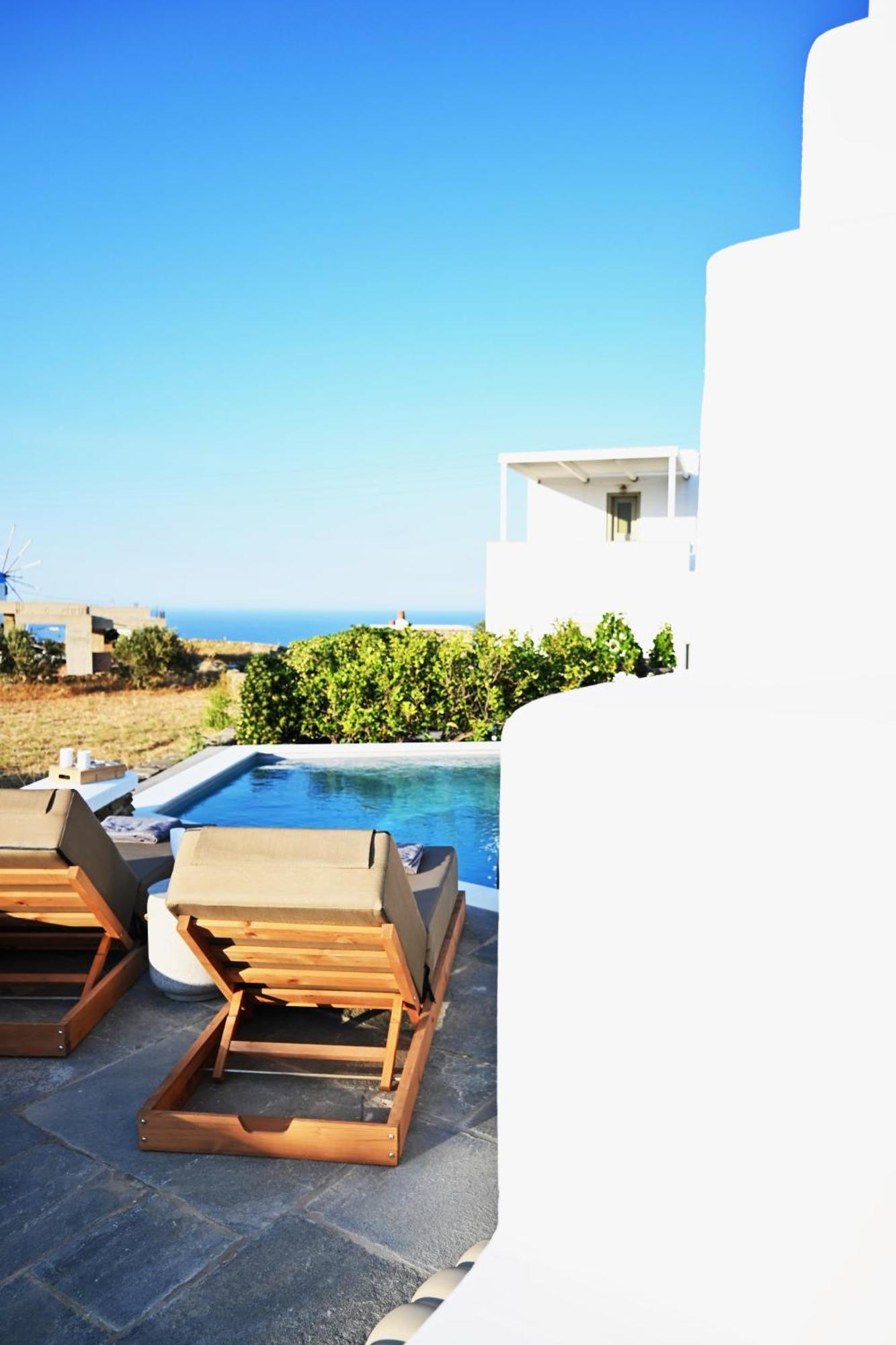 Villa Arades Sifnos With Private Pool 阿波罗尼亚 外观 照片