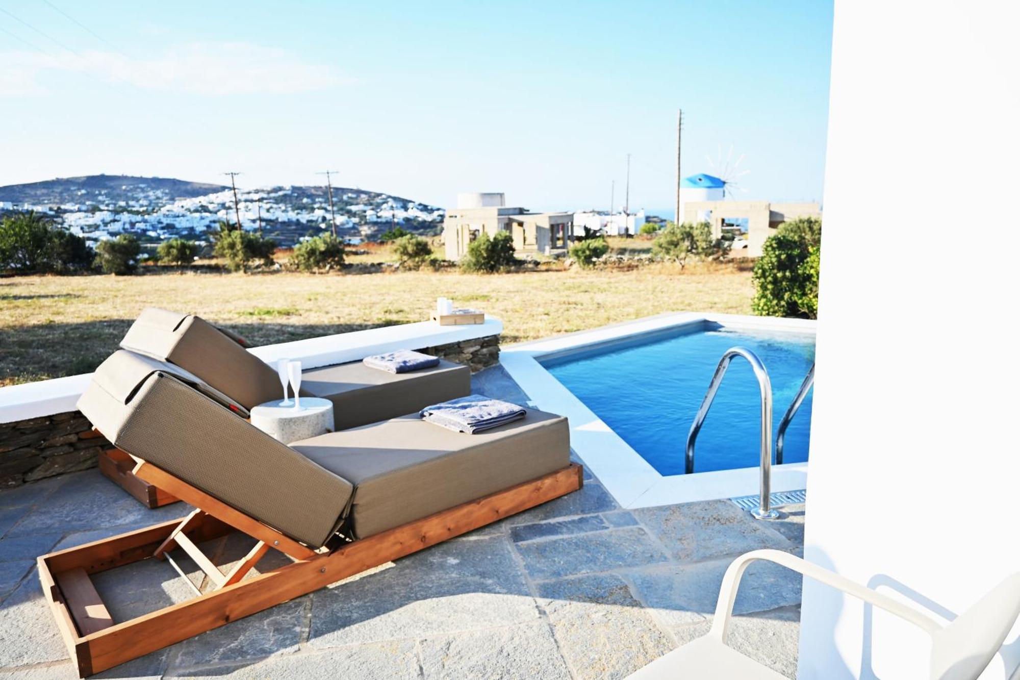 Villa Arades Sifnos With Private Pool 阿波罗尼亚 外观 照片